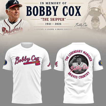 “Remembering Bobby Cox – The Legendary Manager”⚾🪓 Shirt