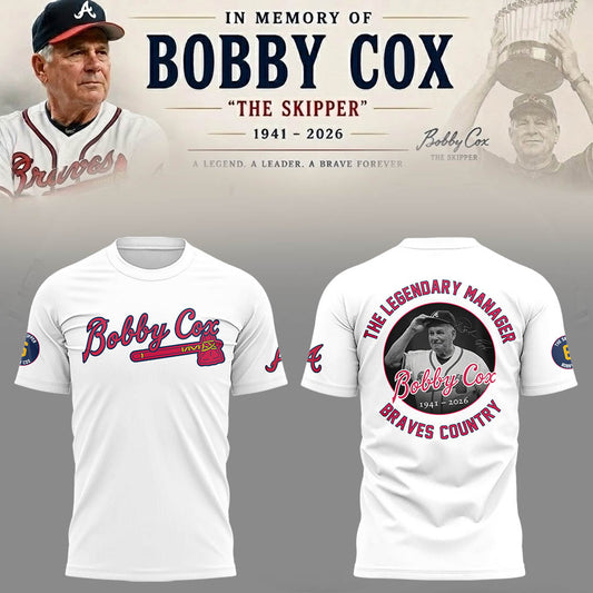“Remembering Bobby Cox – The Legendary Manager”⚾🪓 Shirt