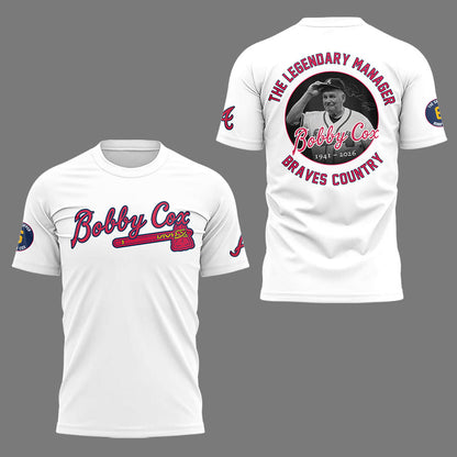 “Remembering Bobby Cox – The Legendary Manager”⚾🪓 Shirt