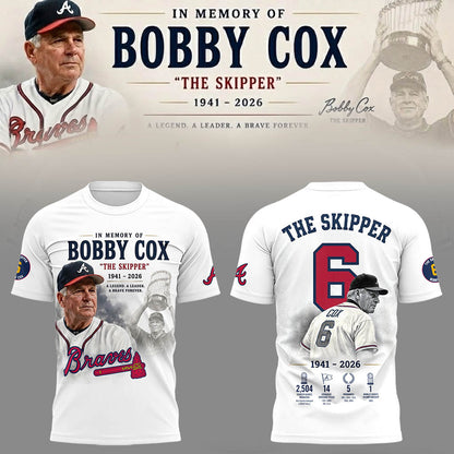 “Remembering Bobby Cox – The Legendary Manager”⚾🪓 Shirt