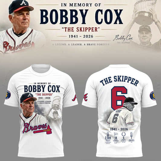 “Remembering Bobby Cox – The Legendary Manager”⚾🪓 Shirt