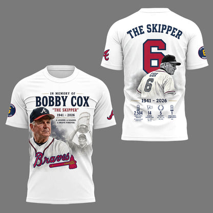 “Remembering Bobby Cox – The Legendary Manager”⚾🪓 Shirt