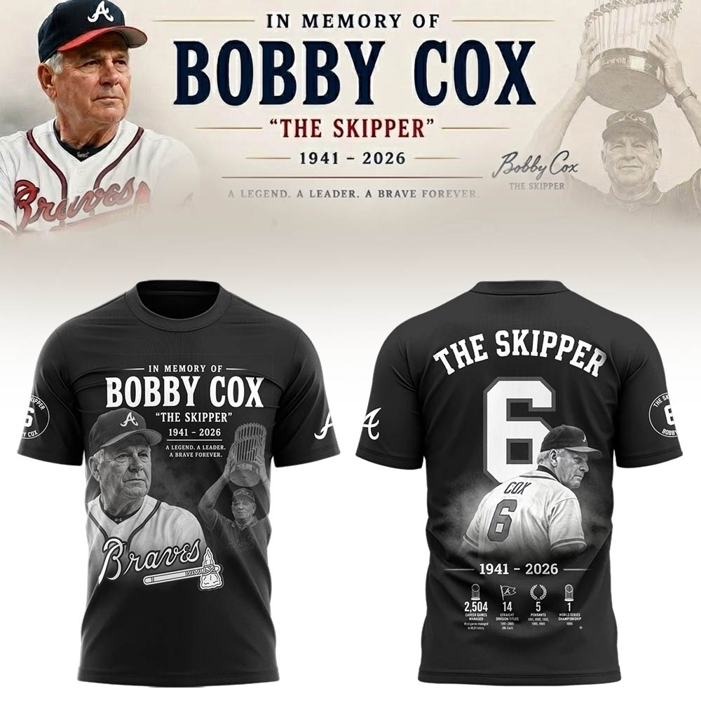 “Remembering Bobby Cox – The Legendary Manager”⚾🪓 Shirt