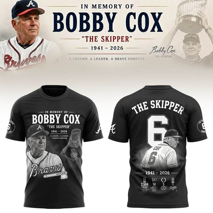 “Remembering Bobby Cox – The Legendary Manager”⚾🪓 Shirt