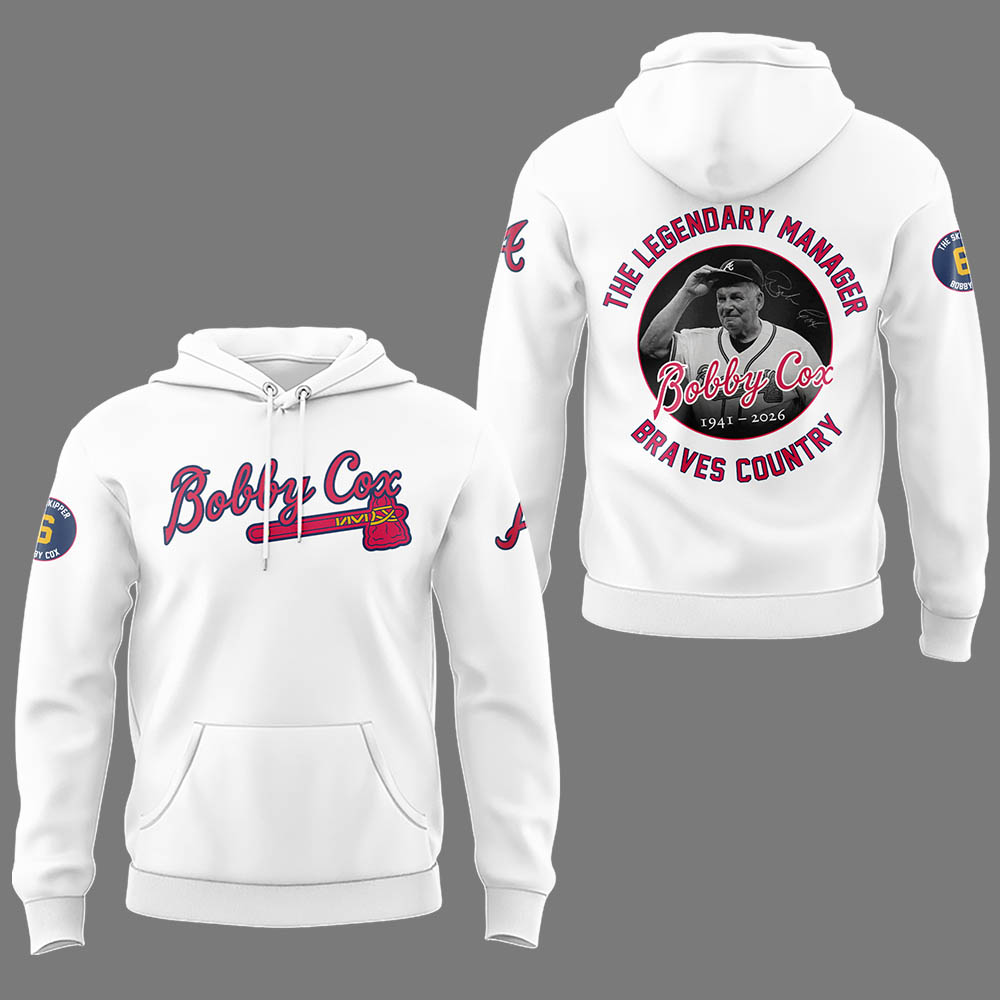 “Remembering Bobby Cox – The Legendary Manager”⚾🪓 Hoodie