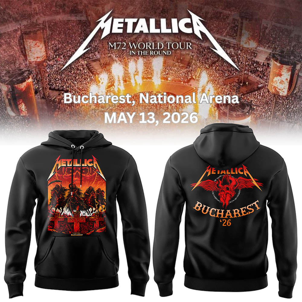 Limited Edition MTLC World Tour At Bucharest, Romania Hoodie