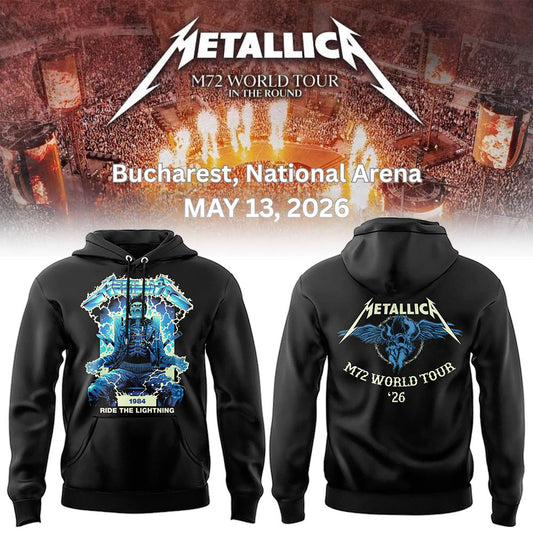 Limited Edition MTLC World Tour At Bucharest, Romania Hoodie