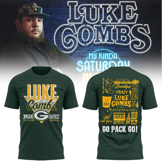 Limited Edition “My Kinda Saturday Night Tour” at Lambeau Field Tshirt