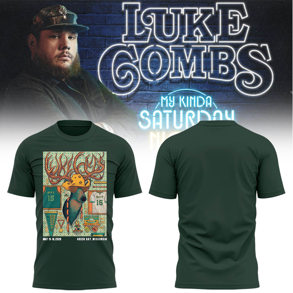 Limited Edition “My Kinda Saturday Night Tour” at Lambeau Field Tshirt