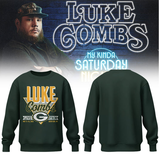Limited Edition “My Kinda Saturday Night Tour” at Lambeau Field Sweatshirt