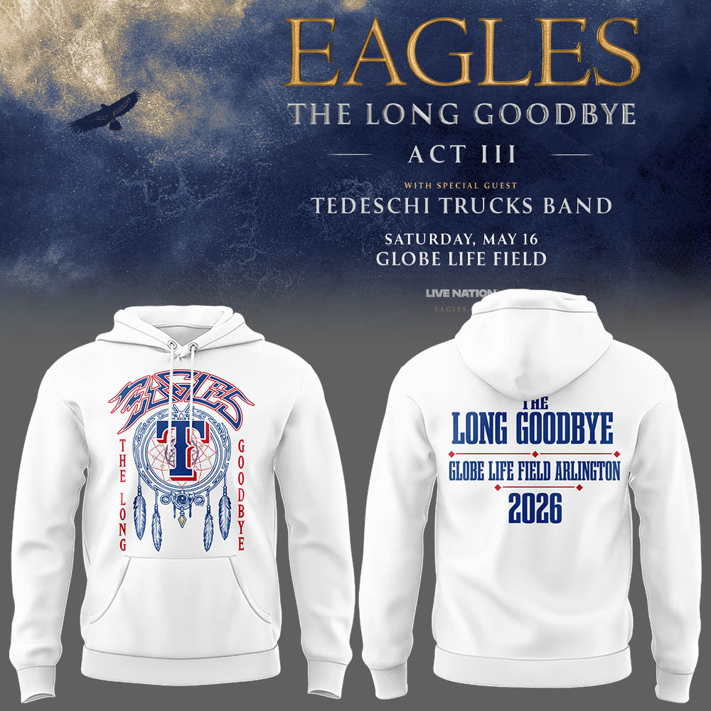 Limited Edition The Long Goodbye Act III At Globe Life Field, Arlington Hoodie