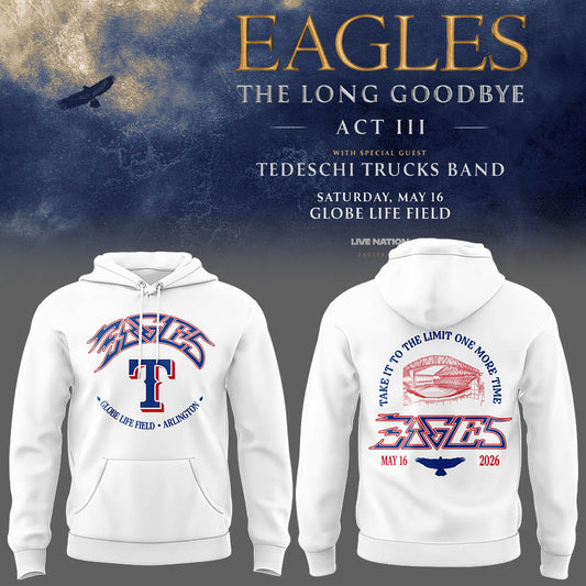 Limited Edition The Long Goodbye Act III At Globe Life Field, Arlington Hoodie