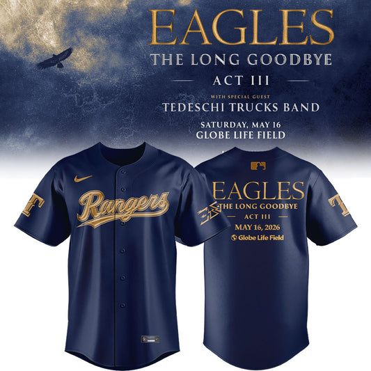 Limited Editon The Long Goodbye Act III At Globe Life Field, Arlington Jersey
