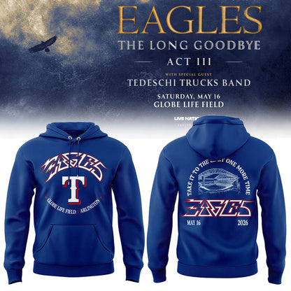 Limited Edition The Long Goodbye Act III At Globe Life Field, Arlington Hoodie