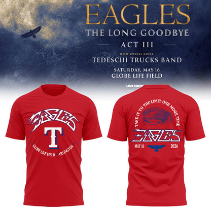Limited Edition The Long Goodbye Act III At Globe Life Field, Arlington Shirt