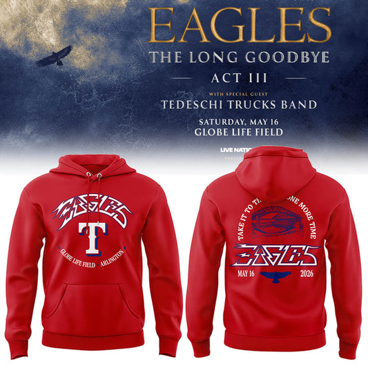 Limited Edition The Long Goodbye Act III At Globe Life Field, Arlington Hoodie