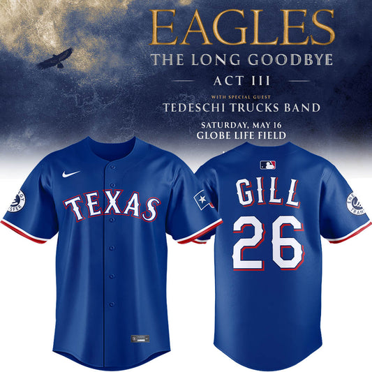 Limited Editon The Long Goodbye Act III At Globe Life Field, Arlington Jersey