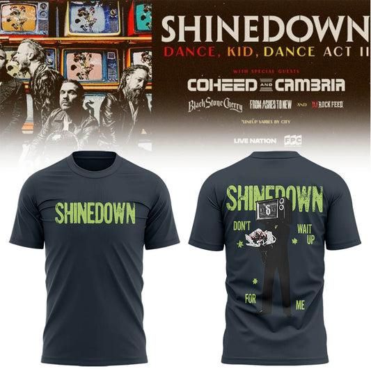 Limited Edition SHINEDOWN “Dance, Kid, Dance Act II Tour” 2026 Shirt
