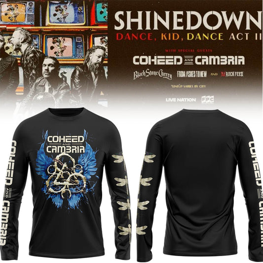 Limited Edition SHINEDOWN “Dance, Kid, Dance Act II Tour” 2026 Longshirt