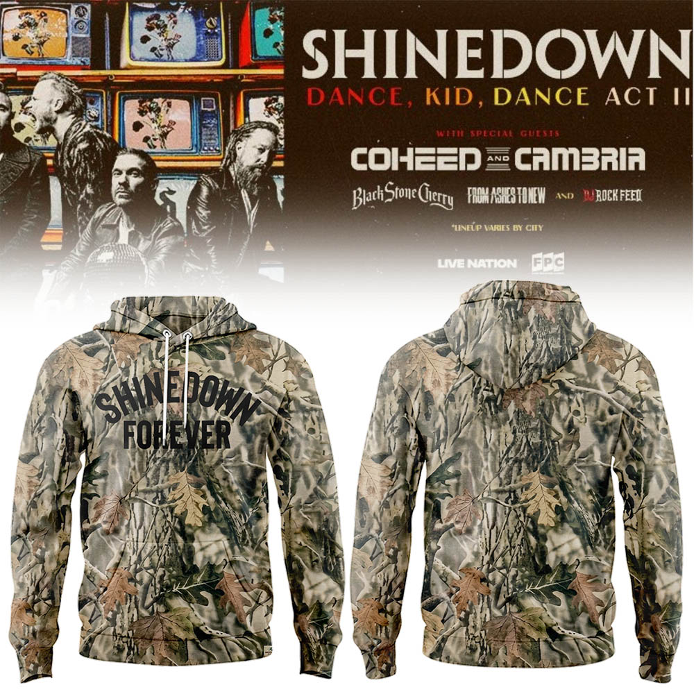 Limited Edition SHINEDOWN “Dance, Kid, Dance Act II Tour” 2026 Hoodie