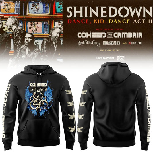 Limited Edition SHINEDOWN “Dance, Kid, Dance Act II Tour” 2026 Hoodie