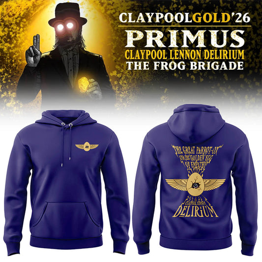 Limited Edition Claypool Gold Tour 2026 Hoodie