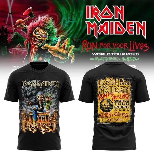 Limited Edition Run For Your Lives 2026 At Athens, Greece Shirt