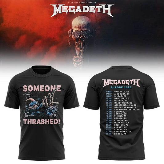 Limited Edition European Dates for Their 2026 Farewell Tour Shirt