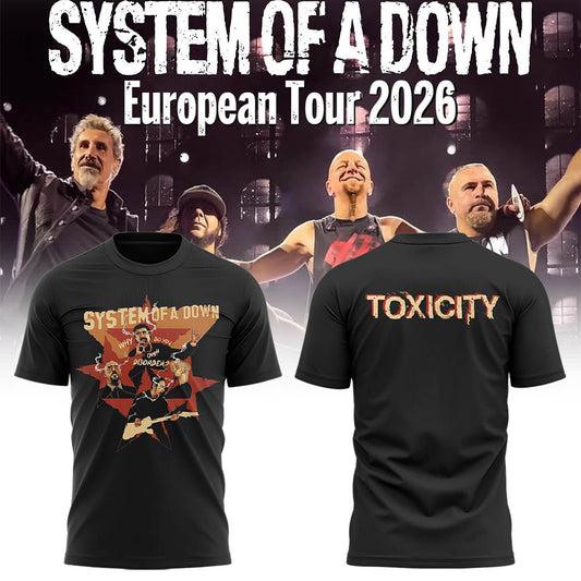 Limited Edition SOAD-MEX Tour 2026 Tshirt