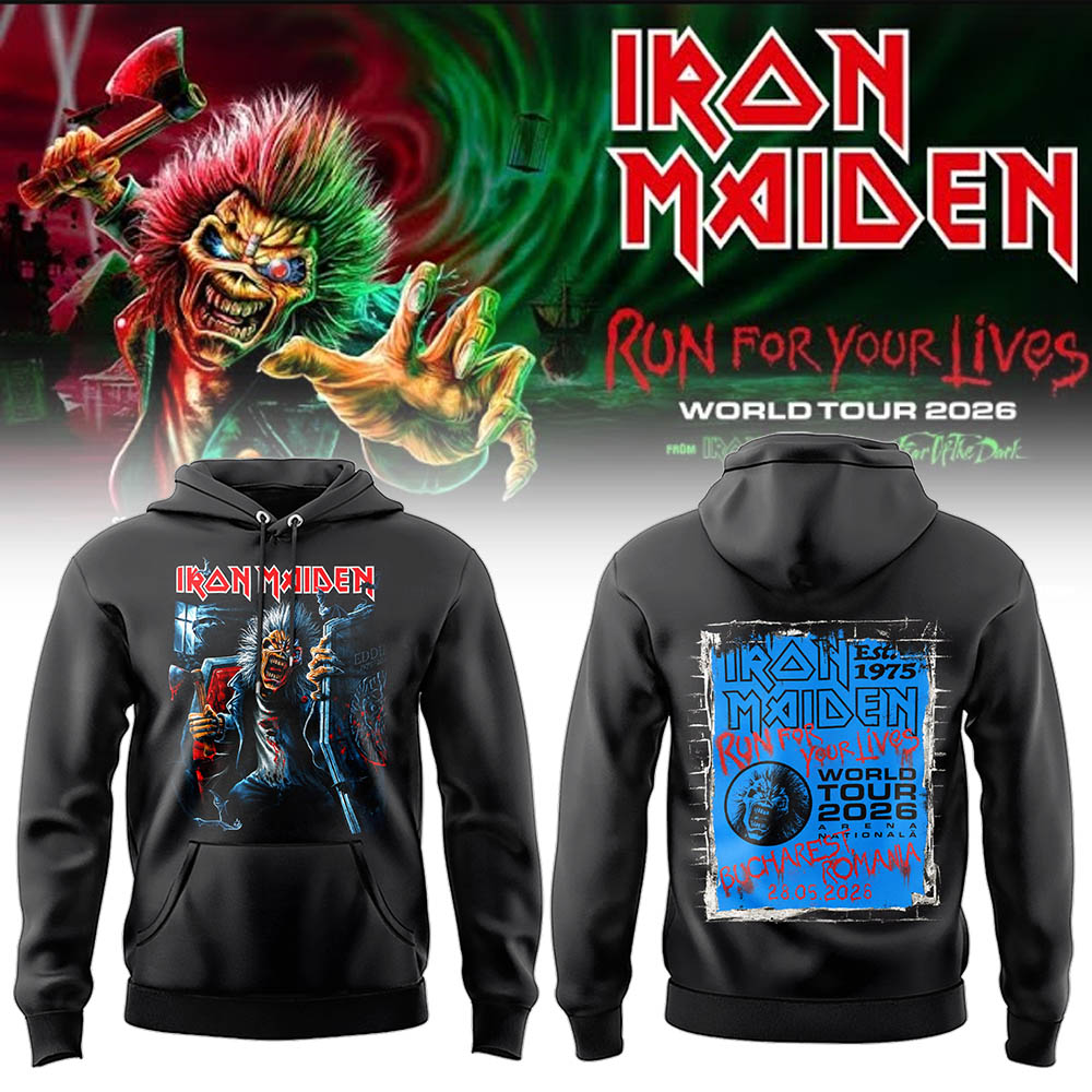Limited Edition Run For Your Lives 2026 At Bucharest, Romania Hoodie