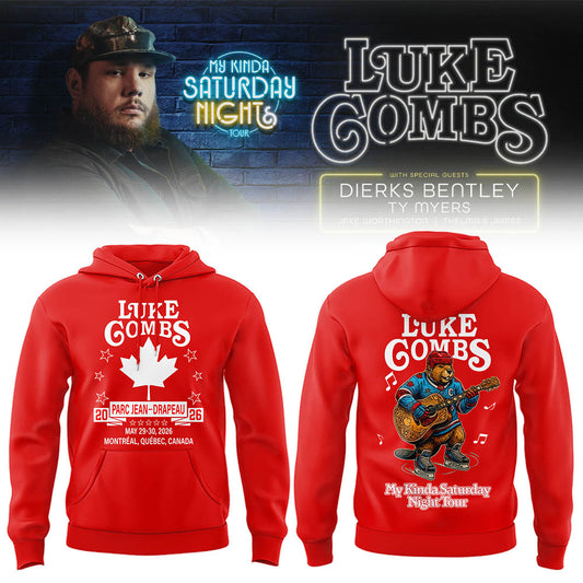 Limited Edition “My Kinda Saturday Night Tour” At Montréal Hoodie