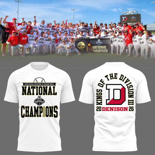 Big Red 2026 Division III Baseball National Champions ⚾🏆Shirt