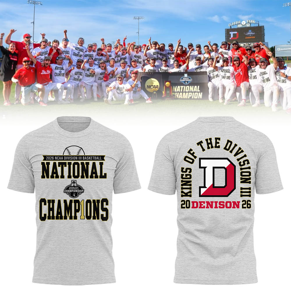 Big Red 2026 Division III Baseball National Champions ⚾🏆Shirt