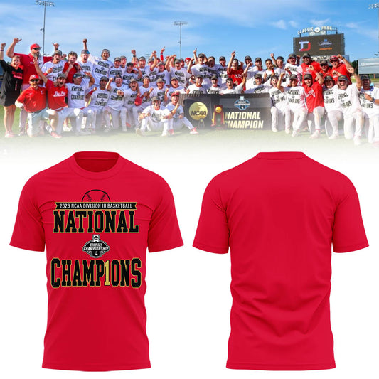 Big Red 2026 Division III Baseball National Champions ⚾🏆Shirt