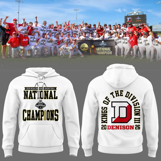 Big Red 2026 Division III Baseball National Champions ⚾🏆 Hoodie