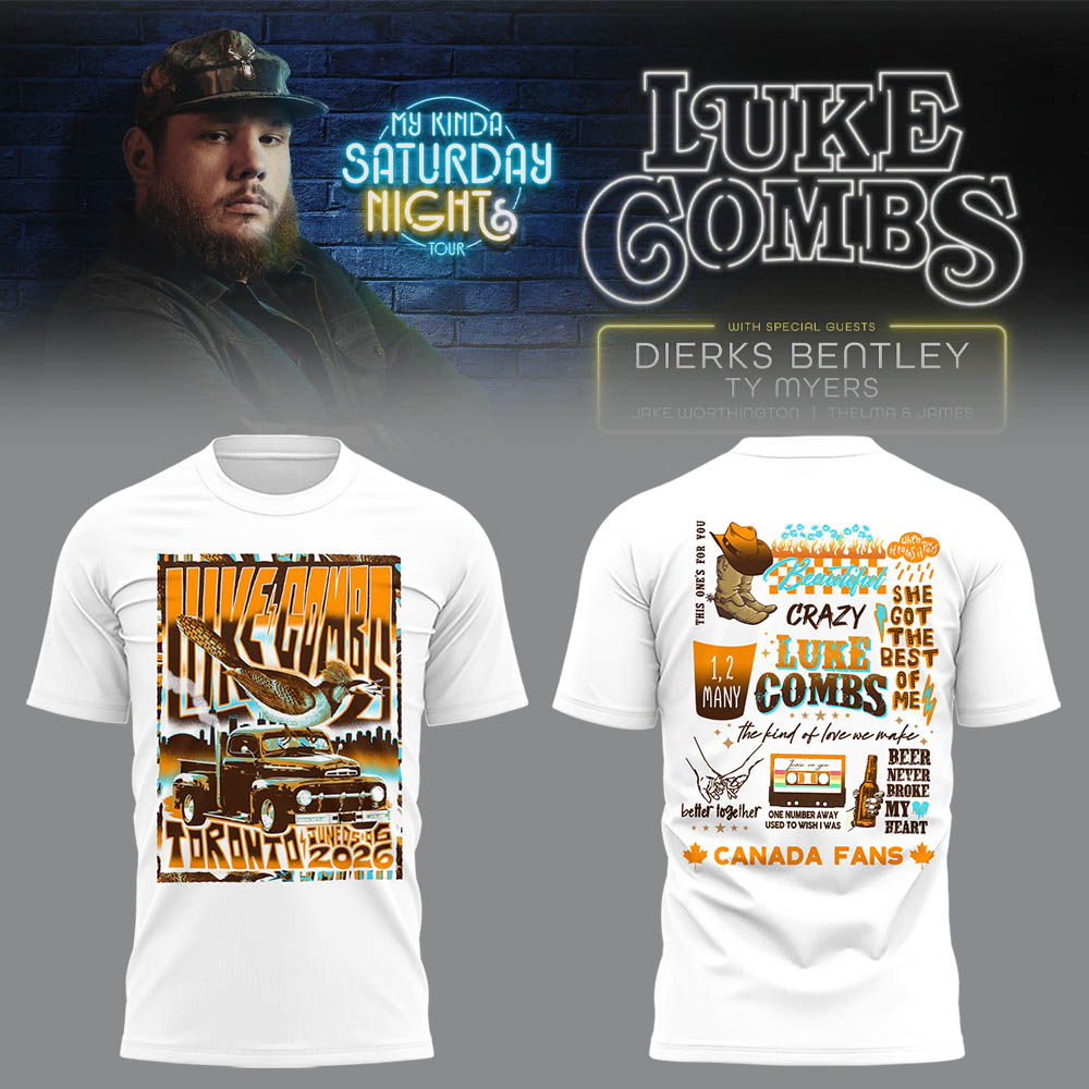 Limited Edition “My Kinda Saturday Night Tour” at Rogers Stadium Toronto, Canada Tshirt