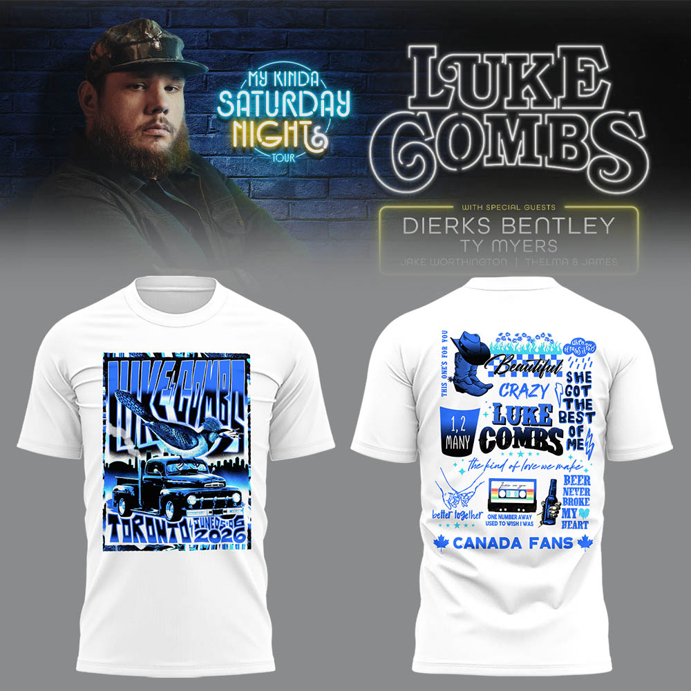 Limited Edition “My Kinda Saturday Night Tour” at Rogers Stadium Toronto, Canada Tshirt