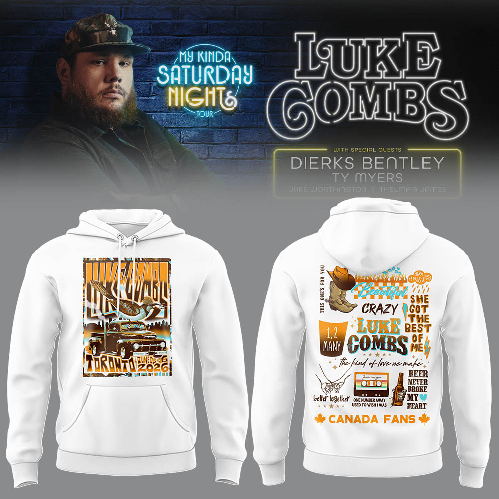 Limited Edition “My Kinda Saturday Night Tour” At Rogers Stadium Toronto, Canada Hoodie