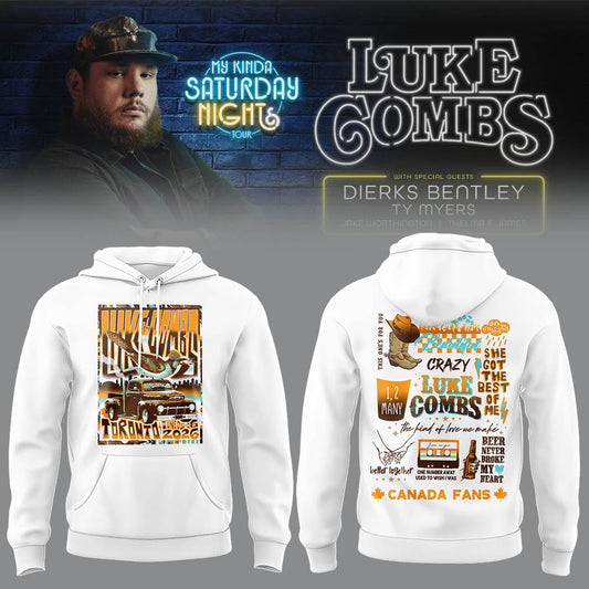 Limited Edition “My Kinda Saturday Night Tour” At Rogers Stadium Toronto, Canada Hoodie