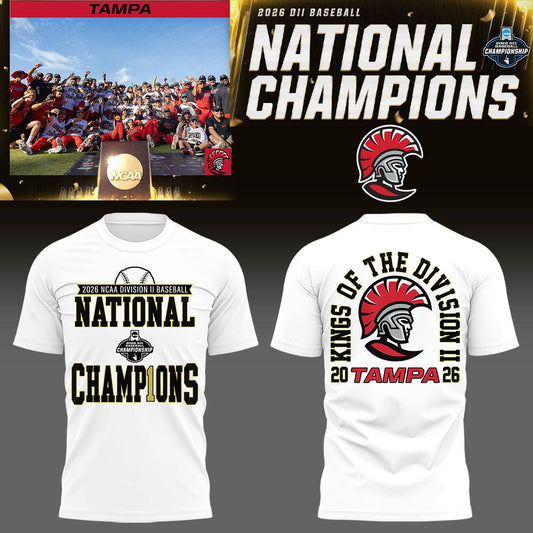 Spartans 2026 Division II Baseball National Champions ⚾🏆Shirt