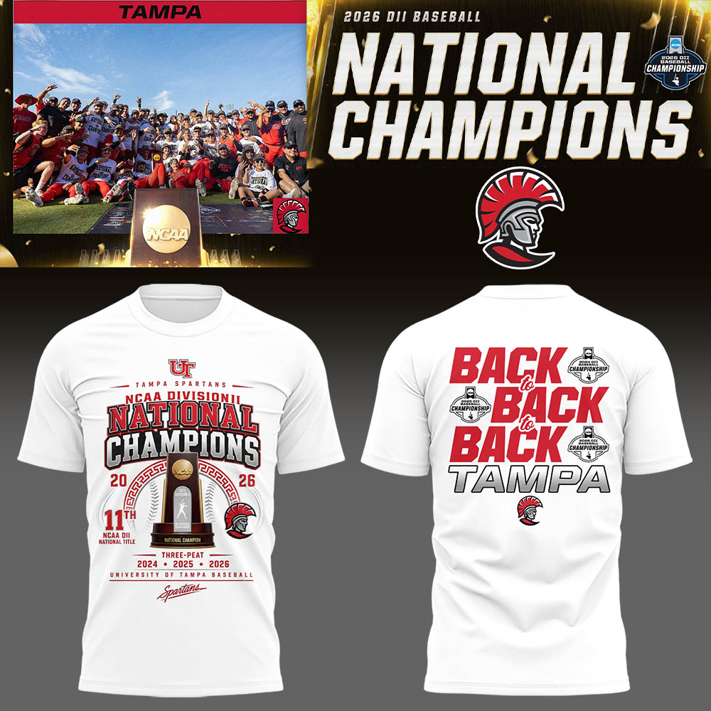 Spartans 2026 Division II Baseball National Champions ⚾🏆Shirt