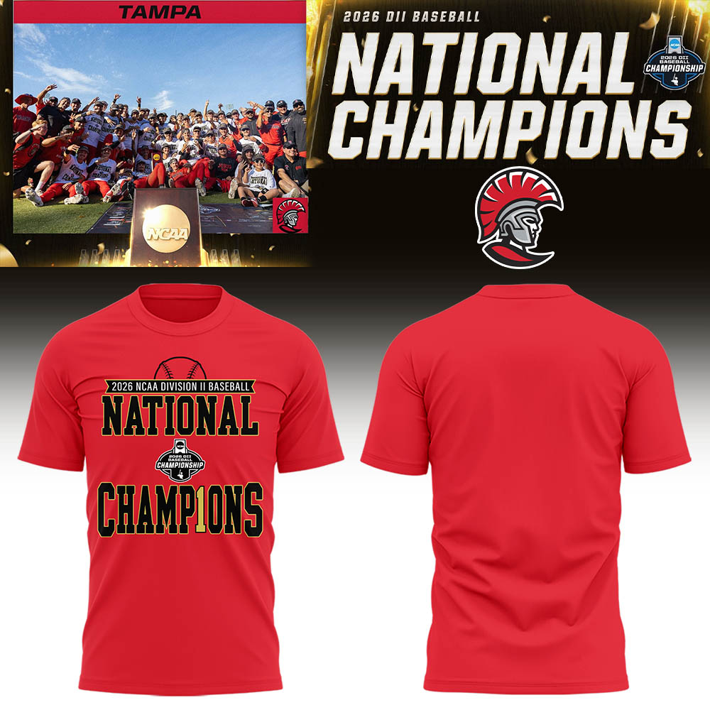 Spartans 2026 Division II Baseball National Champions ⚾🏆Shirt