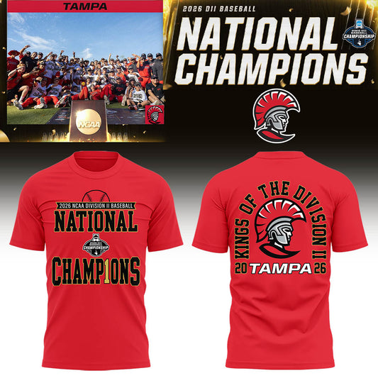 Spartans 2026 Division II Baseball National Champions ⚾🏆Shirt