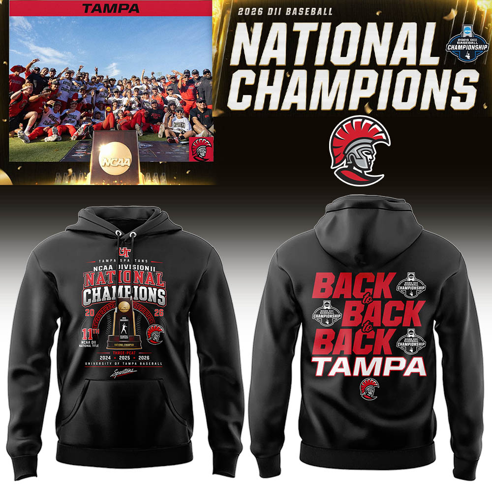 Spartans 2026 Division II Baseball National Champions ⚾🏆Hoodie