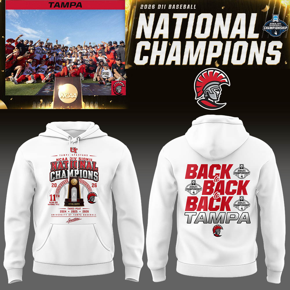 Spartans 2026 Division II Baseball National Champions ⚾🏆Hoodie
