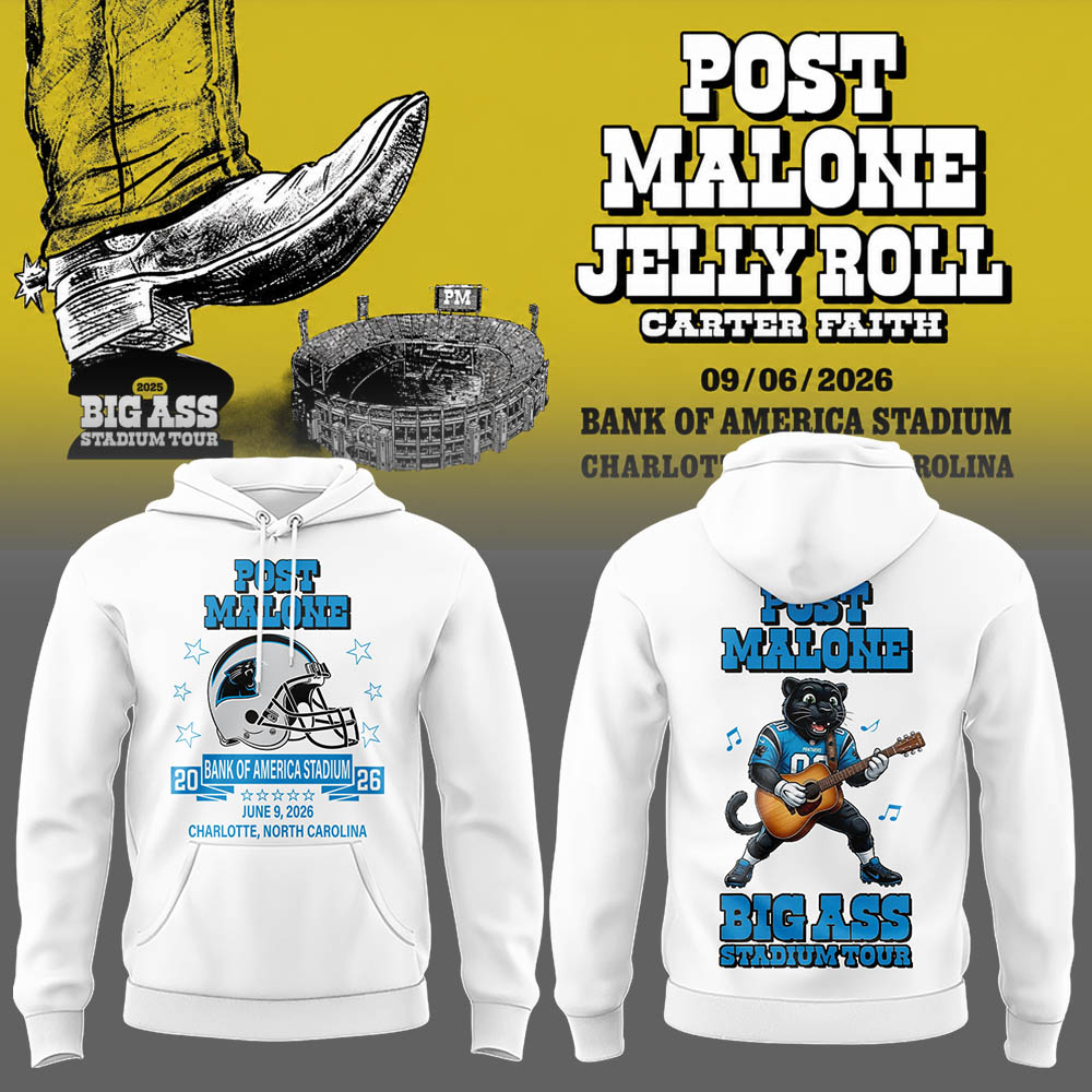 The BIG ASS Stadium Tour 2026 At Bank of America Stadium Charlotte, North Carolina Hoodie
