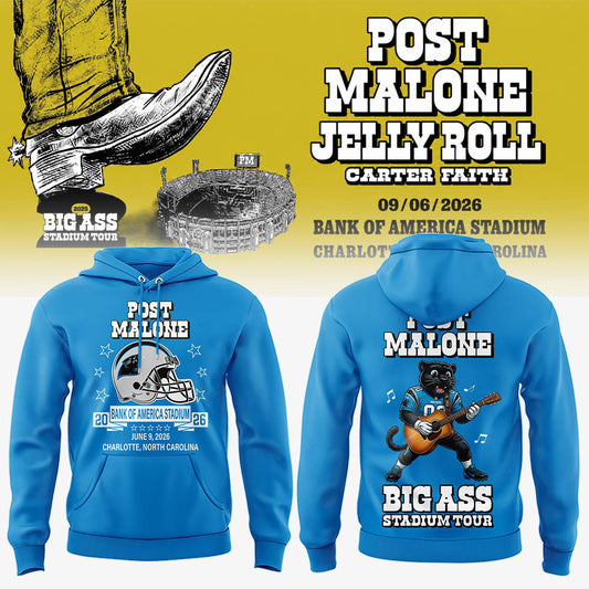 The BIG ASS Stadium Tour 2026 At Bank of America Stadium Charlotte, North Carolina Hoodie