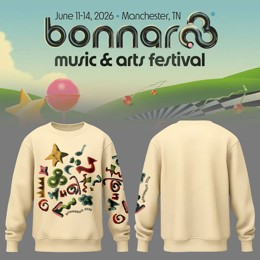 Limited Edition Bonnaroo Music & Arts Festival 2026 Sweatshirt