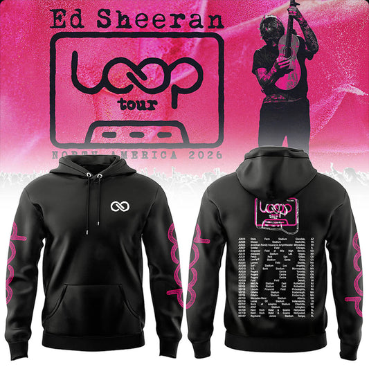 Ed “North American Loop Tour 2026” 🎸➕✖️➗Hoodie