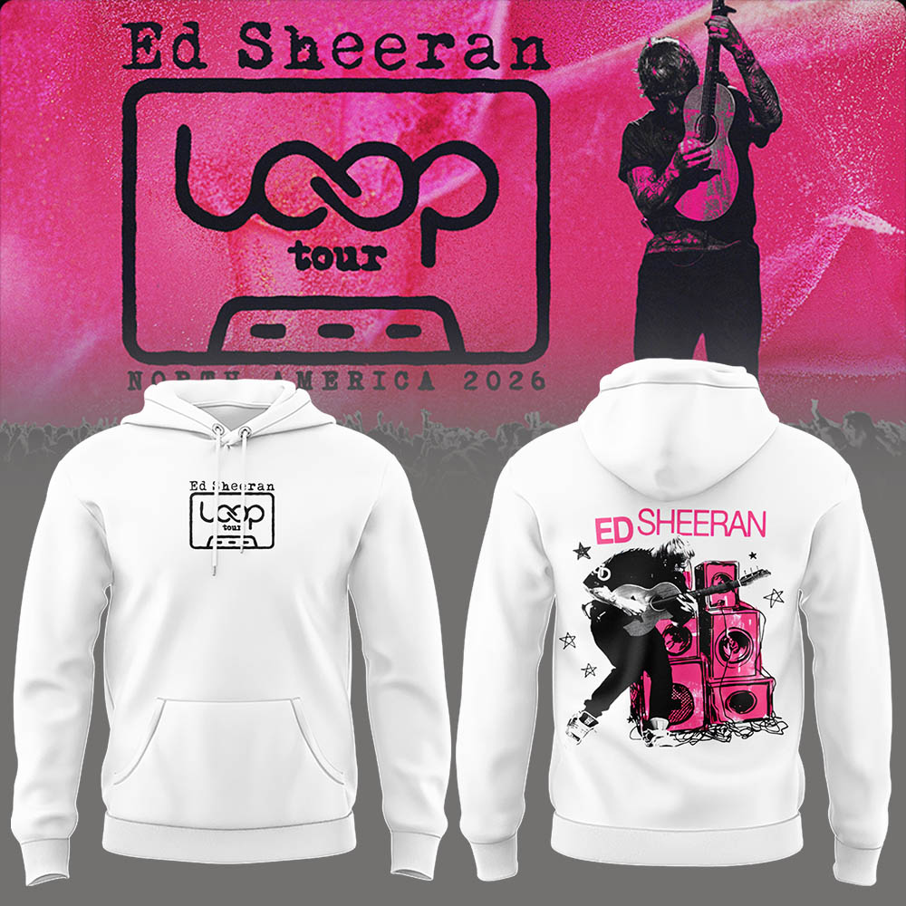 Ed “North American Loop Tour 2026” 🎸➕✖️➗Hoodie